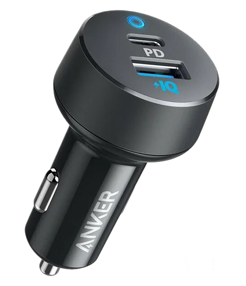 АЗУ Anker Power Drive PD+2 черный фото 1