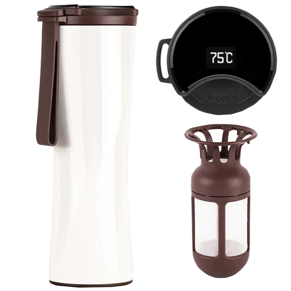 Термокружка Xiaomi Kiss Kiss Fish MOKA Smart Cup OLED White