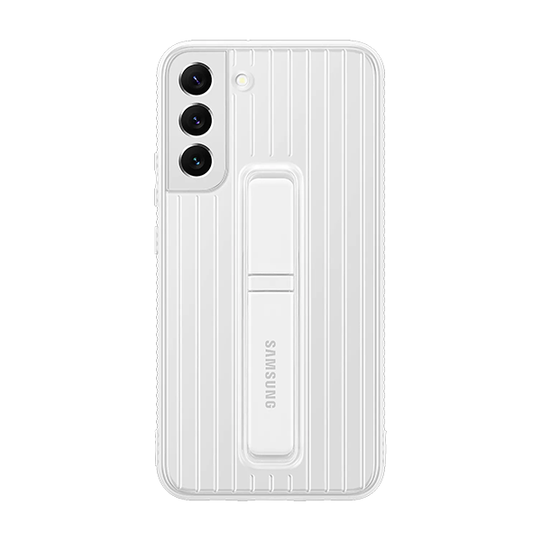 Чехол для Samsung Galaxy S22+ Protective Standing Cover White фото 1