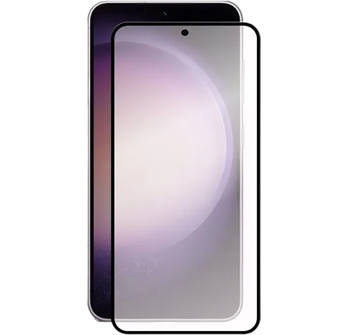 Стекло защитное для Samsung Galaxy S23 Full screen tempered glass FULL GLUE черный — купить у 1CLICK RU
