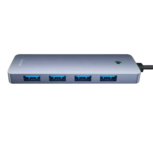 Хаб Baseus UltraJoy Series 4-Port HUB Lite 15см (USB-A - USB 3.0*4+USB-C 5V) B0005280B811-10