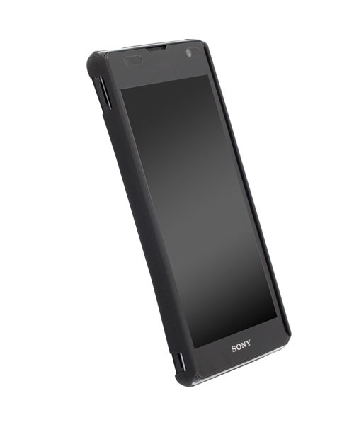 

Чехол для Sony Xperia TX Krusell ColorCover Black Metallic