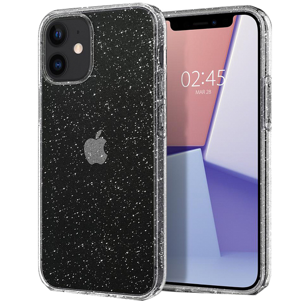 Чехол для iPhone 12 mini Spigen Liquid Crystal Glitter Clear