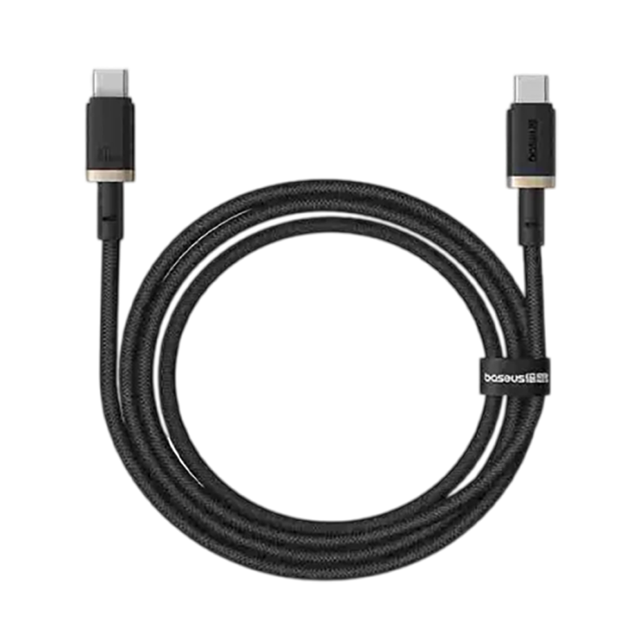 Кабель Baseus Dura Series Type-C to Type-C 100W 1m черный-золото P10377803U01-00