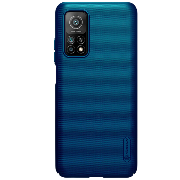 Чехол Nillkin Super Frosted Shield для Xiaomi Mi 10T/Mi 10T Pro Peacock Blue