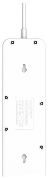 Сетевой фильтр LDNIO SC5415 Fast Charging Power Strip 2500W, 5 розеток, 4 USB, 2м White