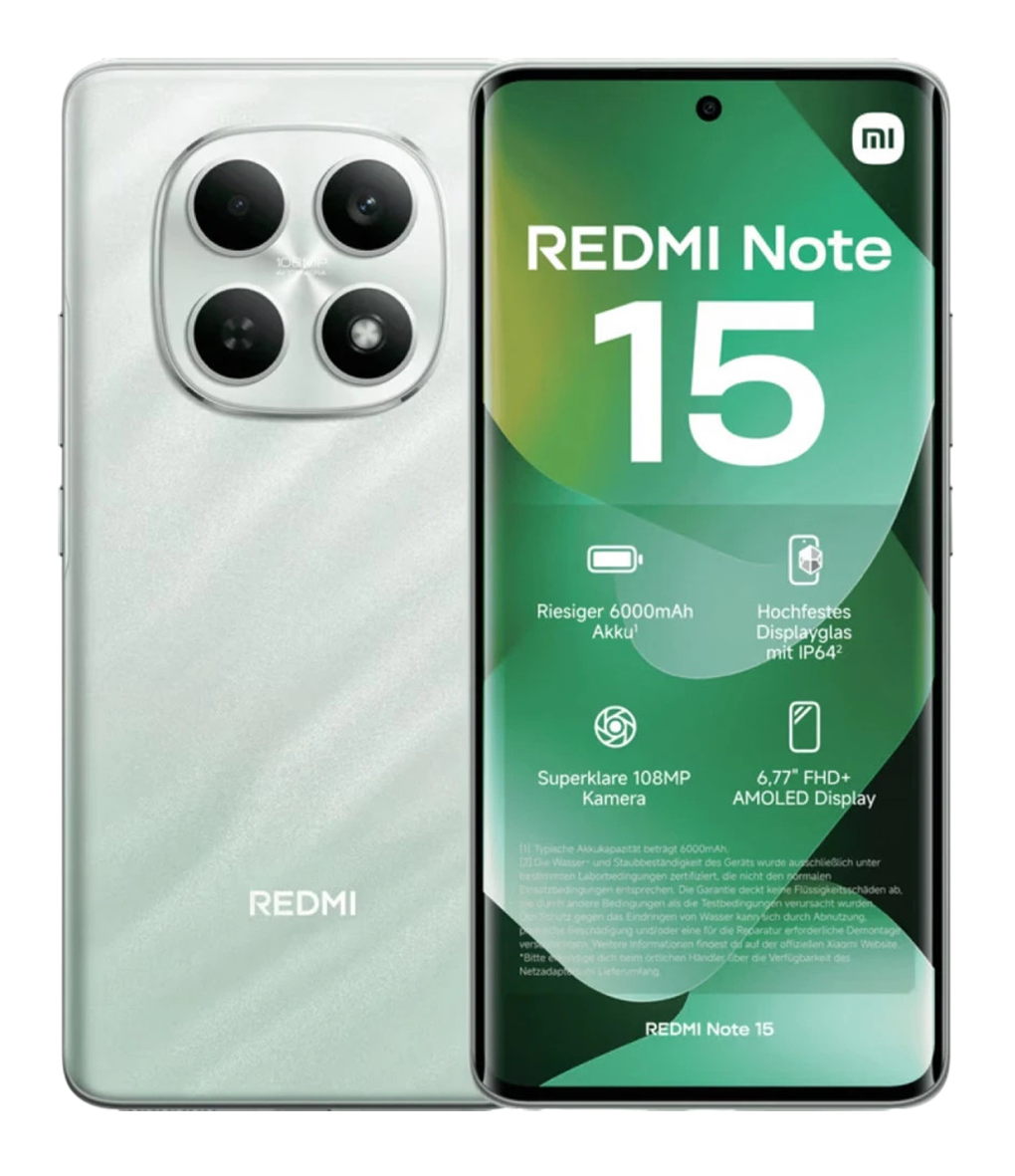 Xiaomi Redmi Note 15 4G 8/256Gb Forest Green (Зеленый) (Global) Dual nano Sim
