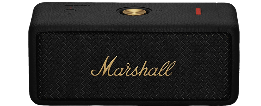 Портативная акустика Marshall Emberton II, 20 Вт, Black & Brass (Черный) фото 1