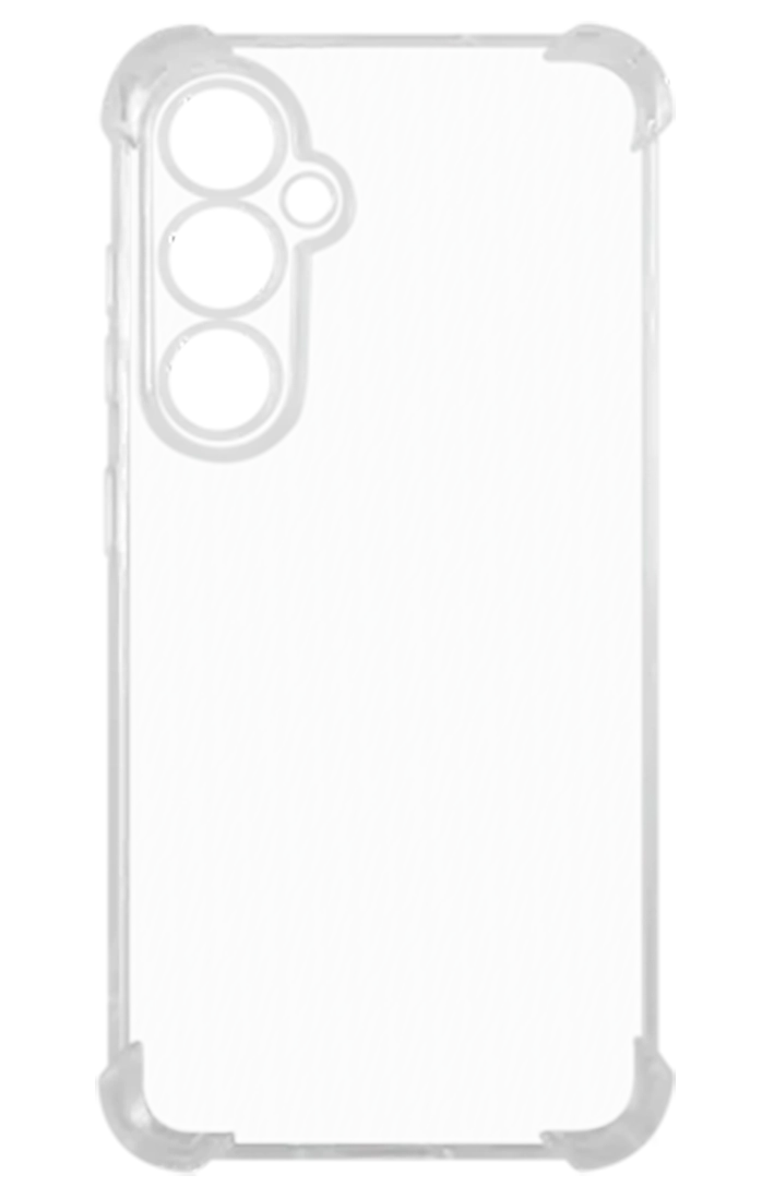 Накладка силикон iBox Crystal для Samsung Galaxy S25, с усиленными углами (прозрачный) — купить у 1CLICK RU