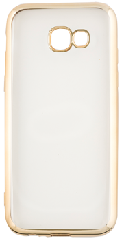 Накладка силиконовая для Samsung Galaxy A7 (2017) Ibox Blaze золотая рамка