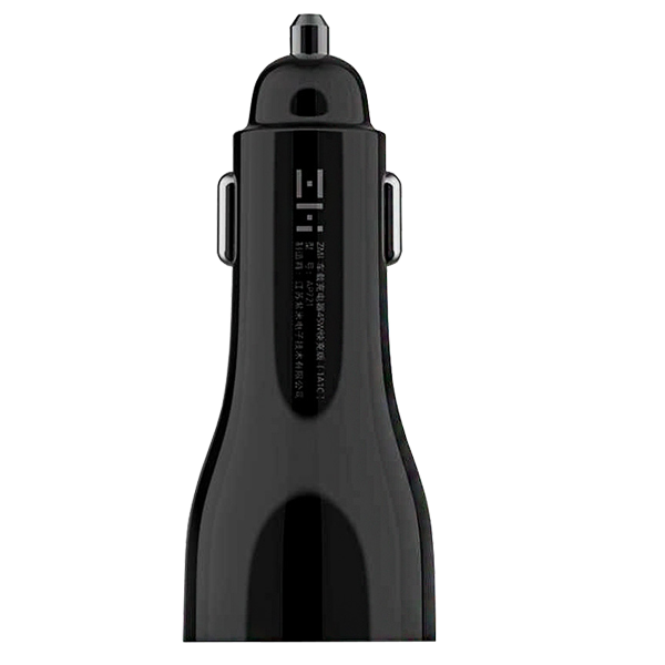 АЗУ Xiaomi ZMI Metal Car Charger 45W Dual Port USB/Type-C (AP721) Black