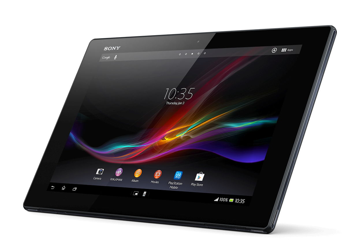 Xperia Z Tablet 4G: союзник геймера в крепких доспехах