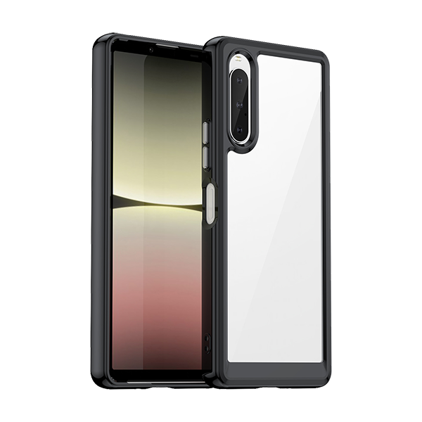 Чехол для Sony Xperia 10 V Caseport противоударный с черными рамками