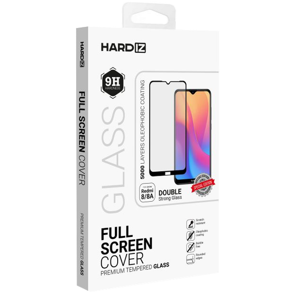 Стекло защитное для Samsung Galaxy A51 Hardiz Full Screen Cover черное