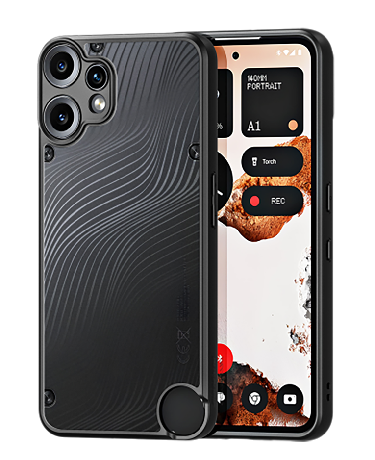 Чехол для Nothing CMF Phone 2 Pro, Dux Ducis Aimo Series Case с мягкими рамками, черный