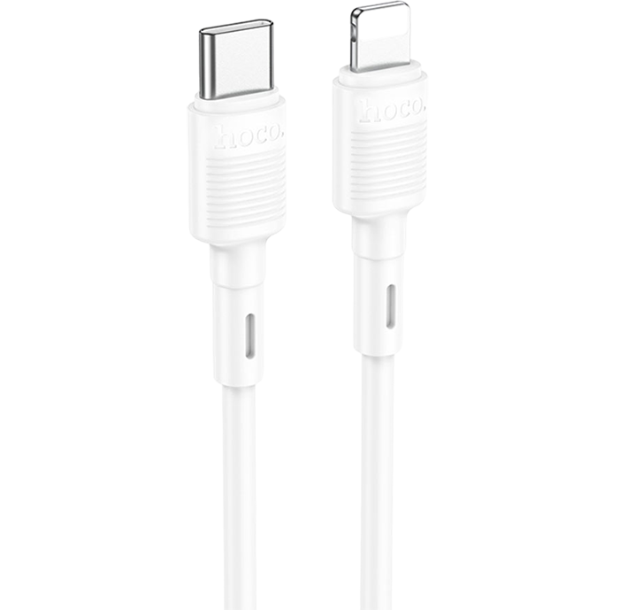 Кабель USB-C to Lightning HOCO X83 PD 20W, 1m белый