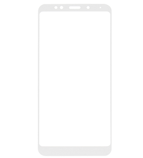 Стекло защитное для Xiaomi Redmi 5 Plus Full Glue 2.5D белое