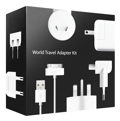 Комплект переходников для путешествий 8 в 1 с адаптером USB на 1A