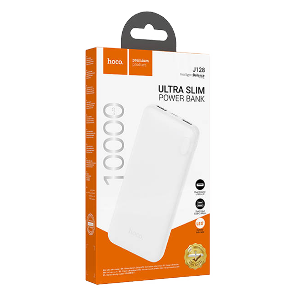 Внешний аккумулятор Hoco J128 10000mAh белый фото 1