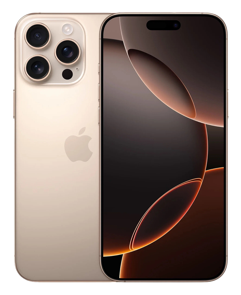 Apple iPhone 16 Pro 256ГБ Desert Titanium (Пустынный титан) Sim+eSim