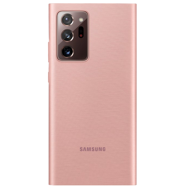 Чехол для Samsung Galaxy Note 20 Ultra LED View Bronze