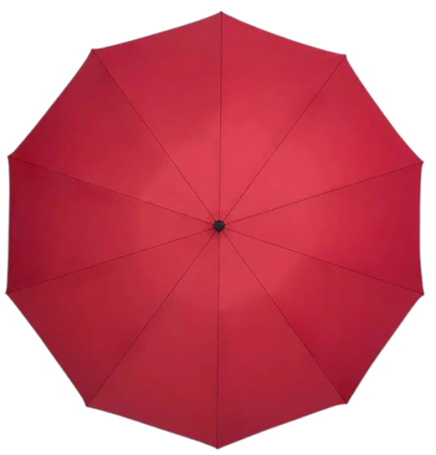 Зонт Zuodu Automatic Umbrella Led красный — купить у 1CLICK RU