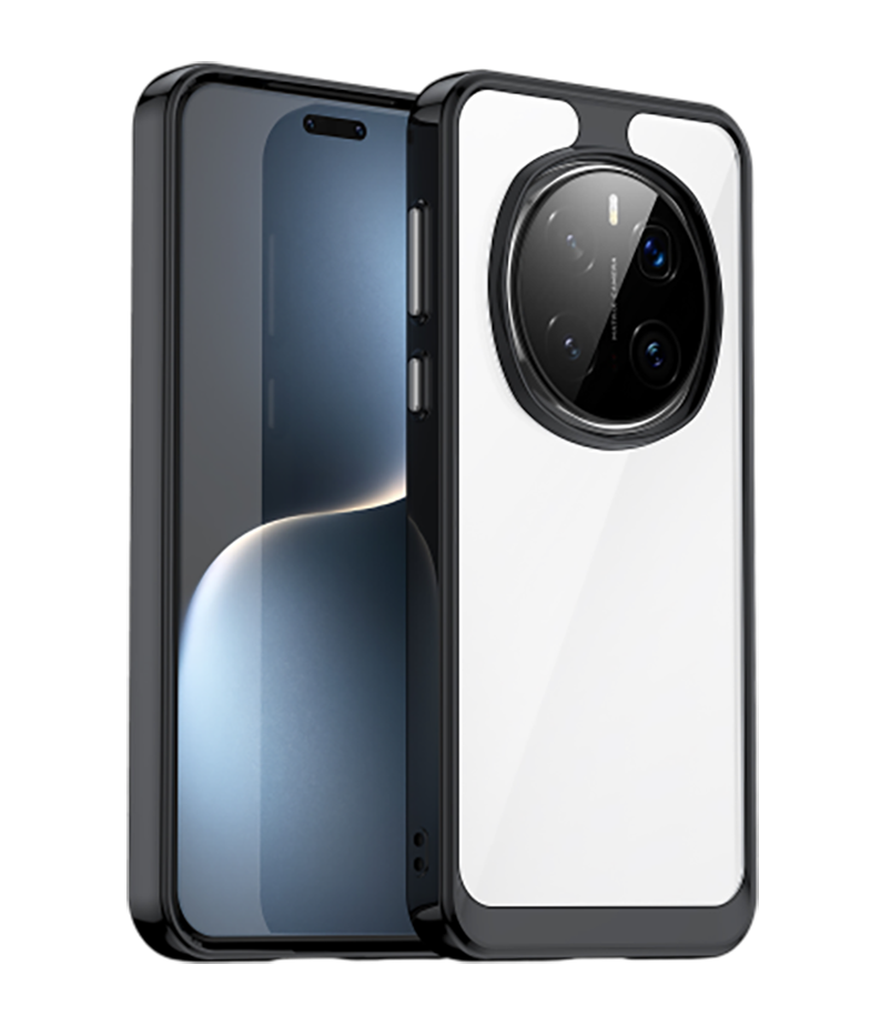 Чехол для Honor Magic 7 Pro Caseport усиленный с мягкими рамками, черный