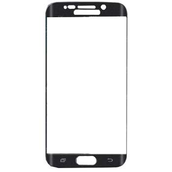 Стекло защитное для Samsung Galaxy S6 Edge G925F Ainy Full Screen Cover (3D) 0,2mm черное