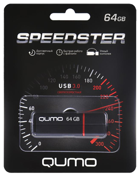 USB-накопитель Qumo Speedster USB 3.0 64GB