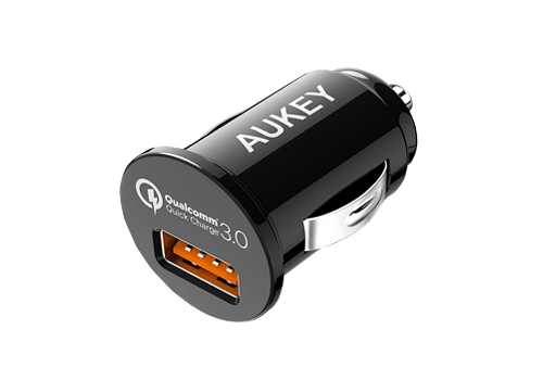 АЗУ Aukey 1 USB порт Quick Charge 3.0 18W (CC-T13) Black