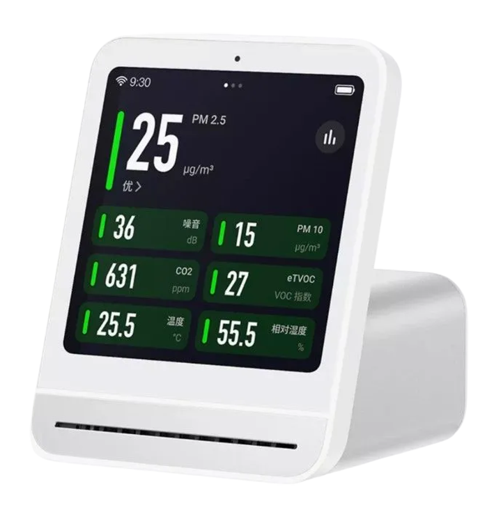 Метеостанция анализатор воздуха Xiaomi Qingping Air Monitor CGS2 White — купить у 1CLICK RU