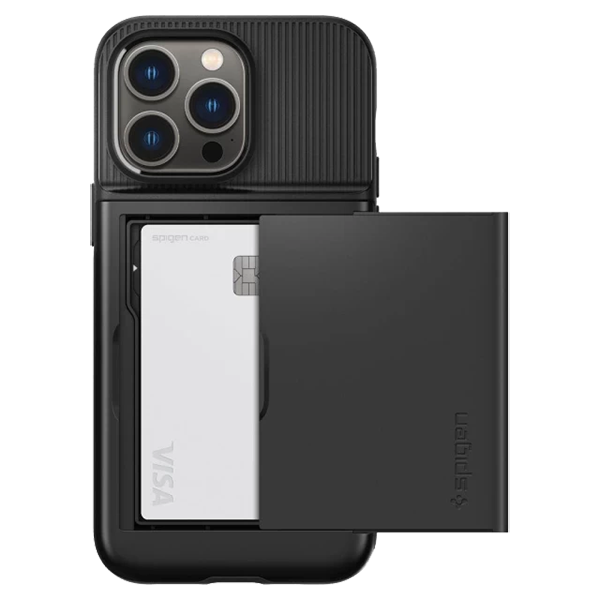 Чехол для iPhone 14 Pro Spigen Slim Armor CS Black