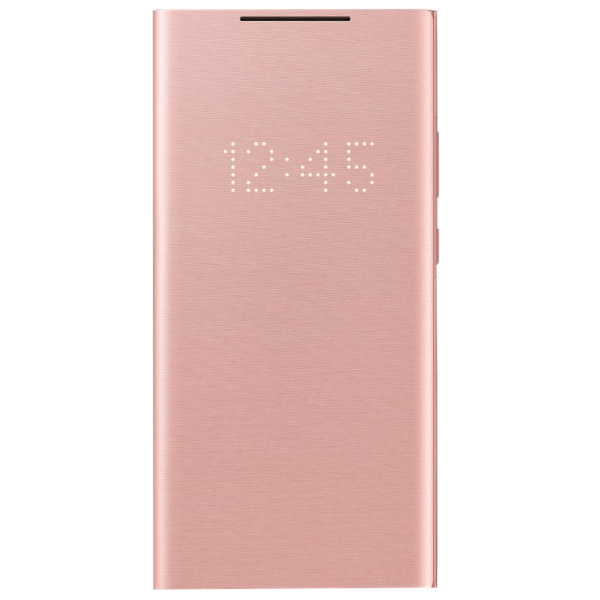 Чехол для Samsung Galaxy Note 20 Ultra LED View Bronze