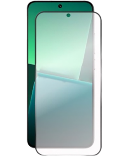 Стекло защитное для Xiaomi 13 Full Screen Red Line черное