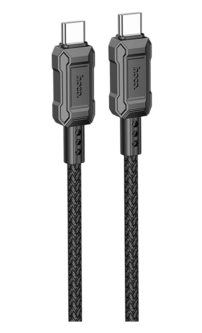 Кабель Hoco Premium X94 Type-C - Type-C, черный