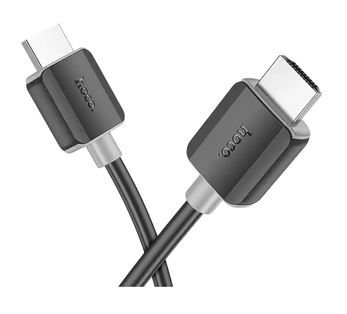 Кабель HDMI to HDMI HOCO US08 HDTV 2.0, 4K 60Hz, 3м, PVC черный
