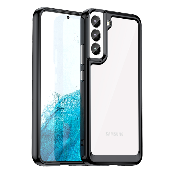 Чехол для Samsung Galaxy S23 Caseport противоударный с черными рамками