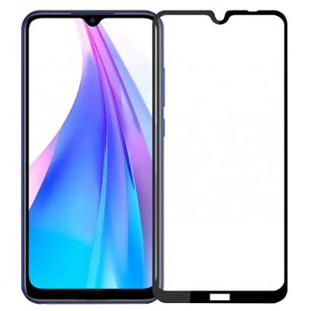 Стекло защитное для Xiaomi Redmi Note 8T Full Screen Hardiz черное