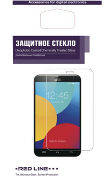 Стекло защитное для Xiaomi Mi A2 Lite/Redmi 6 Pro Full Screen Red Line 0,33 mm черное