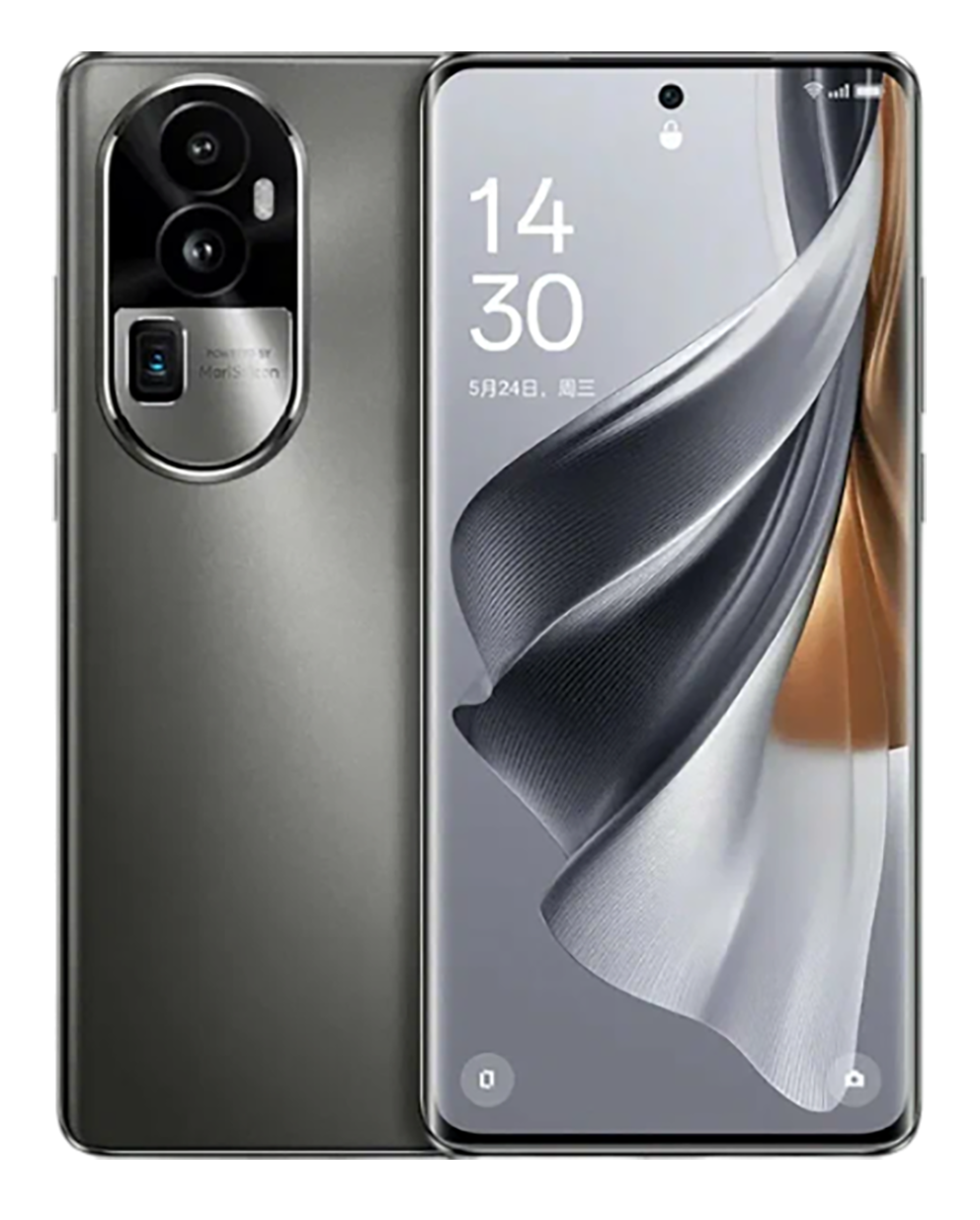 Oppo Reno 10 Pro+ 5G 12/256Gb Silvery Grey (Серый) (Global) 2Sim