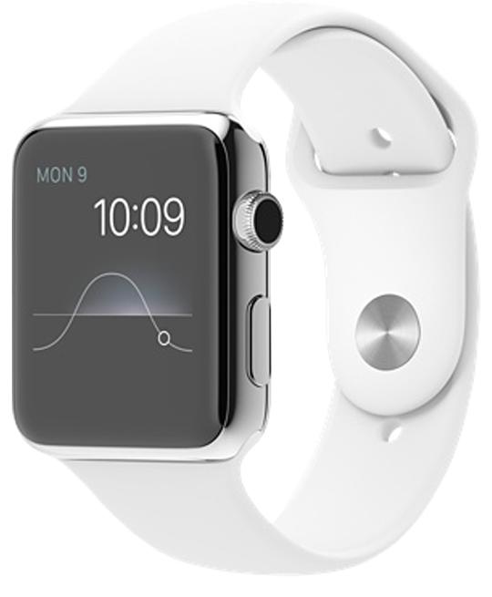 

Apple Watch 42mm with Sport Band White