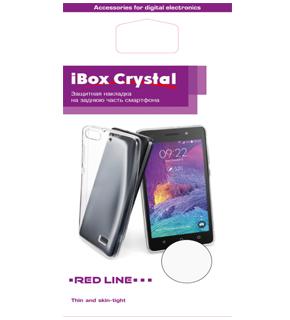 

Накладка силиконовая для Meizu M5 iBox Crystal серый