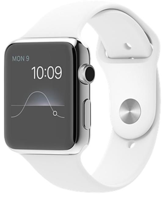 

Apple Watch 38mm with Sport Band White
