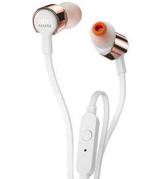 

Наушники JBL T210 розовое золото