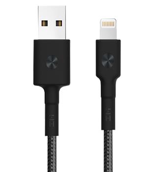 

Кабель Lightning Xiaomi ZMI MFi 30см (AL823) Black