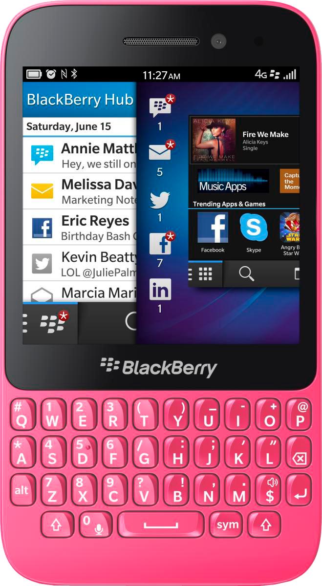 

BlackBerry Q5 4G (100-2) Pink