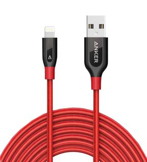 

Кабель Lightning Anker нейлон с кевралом (A8122H92) 1.8 метра, красный