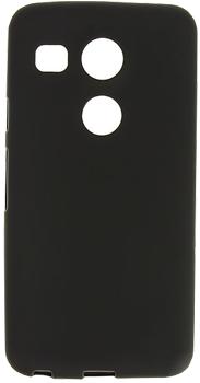 

Чехол для LG Nexus 5X силиконовый матовый черный
