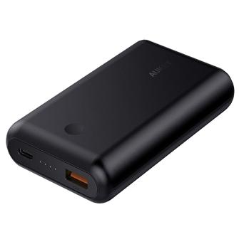 

Внешний аккумулятор универсальный Aukey Power Delivery +QC 3.0 10050mAh Black