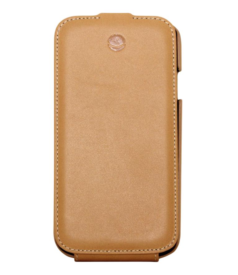 

Чехол Beyzacases для Galaxy S IV Nova series Flip Camel/Ecru